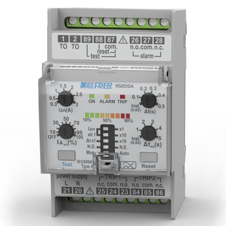 Earth leakage relay x52ds